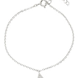 Pulseira Delicada, Prata de lei 925, Nenhuma pedra