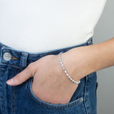 Pulseira temática em prata 925 com zircónia