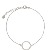 Pulseira Temática, Prata de lei 925, Zircónia de cultivo