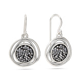 Pendentes em prata 925 com cristal swarovski