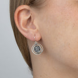 Pendentes em prata 925 com cristal swarovski