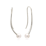 Pendentes, Prata de lei 925, Swarovski de cultivo