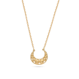 Fio com pendente banhado a ouro