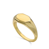 Anel banhado a ouro