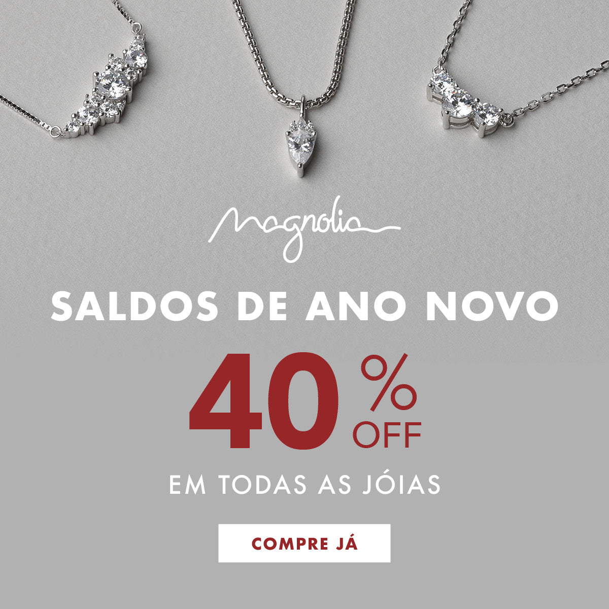 A Magnolia já está em SALDOS