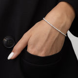 Pulseira delicada em prata 925