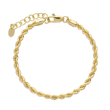 Pulseira Delicada, Banhado a Ouro, Nenhuma pedra