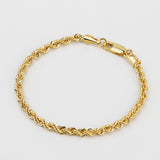 Pulseira Delicada, Banhado a Ouro, Nenhuma pedra
