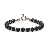 pulseira delicada em prata 925 com lava