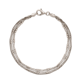 Pulseira Delicada, Prata de lei 925, Nenhuma pedra