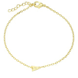 Pulseira Delicada, Banhado a Ouro, Nenhuma pedra