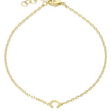 Pulseira Delicada, Banhado a Ouro, Nenhuma pedra