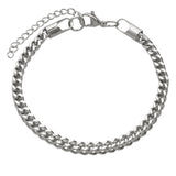 Pulseira temática em aço inoxidável