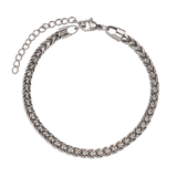 Pulseira temática em aço inoxidável