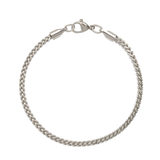 Pulseira masculina em aço inoxidável