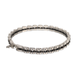 Pulseira masculina em aço inoxidável