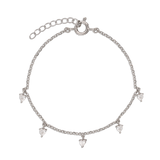Pulseira Temática, Prata de lei 925, Zircónia de cultivo