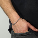 Pulseira Masculina em aço inoxidável