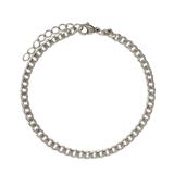 Pulseira masculina em aço inoxidável