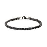 Pulseira masculina em aço inoxidável