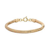 Pulseira delicada banhada a ouro