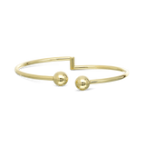 Pulseira rígida, Banhado a Ouro, Nenhuma pedra