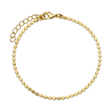 Pulseira Temática, Banhado a Ouro, Nenhuma pedra