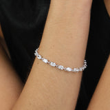 Pulseira Temática, Prata de lei 925, Zircónia de cultivo