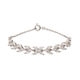 Pulseira Delicada, Prata de lei 925, Zircónia de cultivo