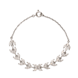 Pulseira Delicada, Prata de lei 925, Zircónia de cultivo