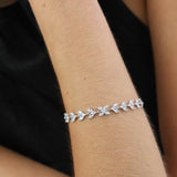 Pulseira Delicada, Prata de lei 925, Zircónia de cultivo