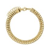 Pulseira Temática, Banhado a Ouro, Nenhuma pedra