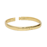 Pulseira rígida, Banhado a Ouro, Nenhuma pedra