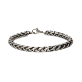 Pulseira Masculina, Aço inoxidável, Nenhuma pedra