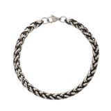 Pulseira Masculina, Aço inoxidável, Nenhuma pedra