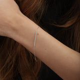 Pulseira em prata 925 com zircónias