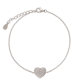 Pulseira Temática, Prata de lei 925, Zircónia de cultivo