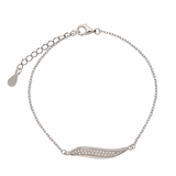 Pulseira Temática, Prata de lei 925, Zircónia de cultivo