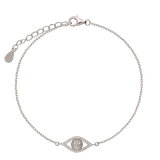 Pulseira Temática, Prata de lei 925, Zircónia de cultivo