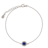 Pulseira Temática, Prata de lei 925, Zircónia de cultivo