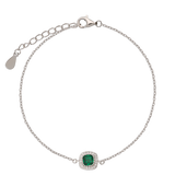 Pulseira Temática, Prata de lei 925, Zircónia de cultivo