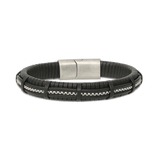 Pulseira masculina em aço inoxidável