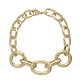 Pulseira Temática, Banhado a Ouro, Nenhuma pedra