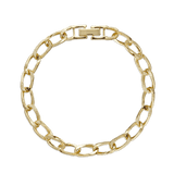 Pulseira Temática, Banhado a Ouro, Nenhuma pedra