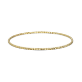 Pulseira rígida banhada a ouro