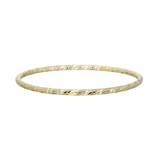 Pulseira rígida banhada a Ouro