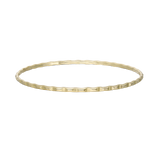 Pulseira rígida banhada a ouro