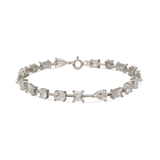 Pulseira Delicada, Prata de lei 925, Zircónia de cultivo