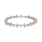 Pulseira em prata 925 com zircónia