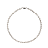 Pulseira para Tornozelo, Prata, Nenhuma pedra